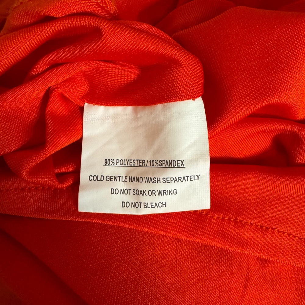 Hello Molly Small Vibrant Red Asymmetrical Dress - Picture 6 of 8